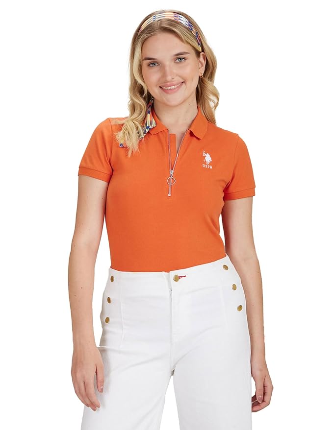U.S. Polo ASSN. Women's Cotton Regular Fit T-Shirt