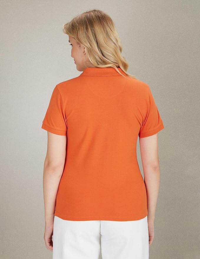 U.S. Polo ASSN. Women's Cotton Regular Fit T-Shirt - Image 3